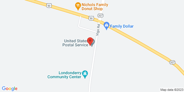 5055 Vigo Rd, Londonderry, Ohio, OH, 45647-9785 Map