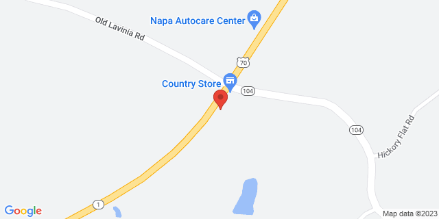 3490 Highway 70, Cedar Grove, Tennessee, TN, 38321-9998 Map