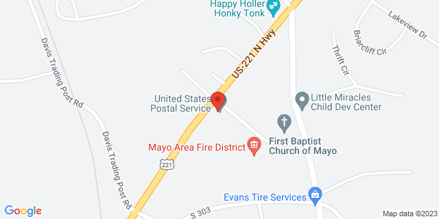 4496 Chesnee Hwy, Mayo, South Carolina, SC, 29368-9800 Map