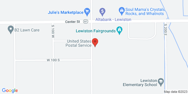 61 S Main St, Lewiston, Utah, UT, 84320-8001 Map