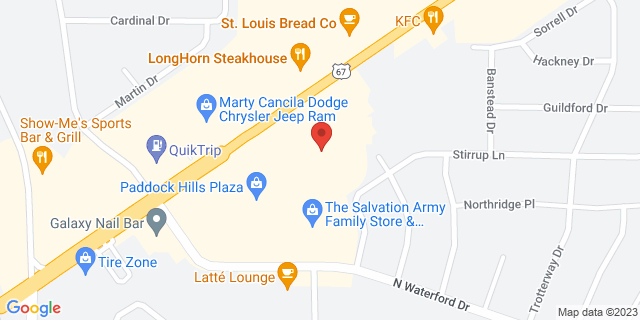 2200 N Highway 67, Florissant, Missouri, MO, 63033-9998 Map