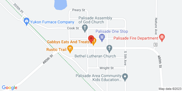 301 Main St, Palisade, Minnesota, MN, 56469-5000 Map