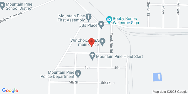 240 Main Ave, Mountain Pine, Arkansas, AR, 71956-9998 Map