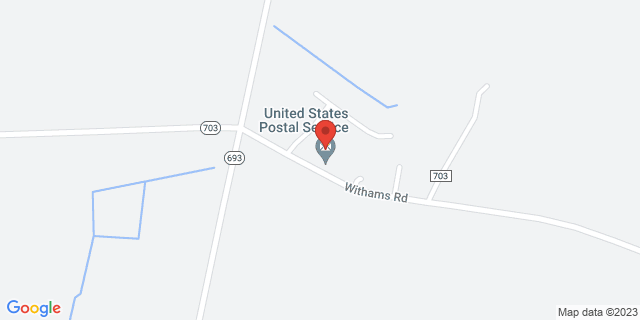 28309 Withams Rd, Withams, Virginia, VA, 23488-9998 Map