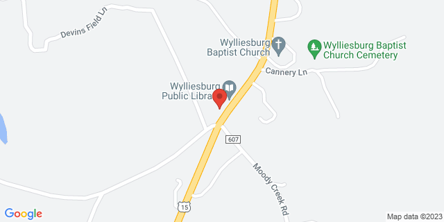 790 Barnesville Hwy, Wylliesburg, Virginia, VA, 23976-9998 Map