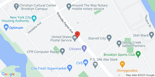 1310 Pennsylvania Ave Ste 1, Brooklyn, New York, NY, 11239-9993 Map