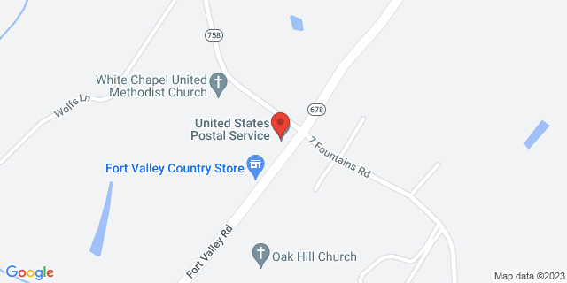 7151 Fort Valley Rd, Fort Valley, Virginia, VA, 22652-9998 Map