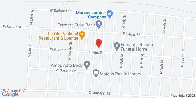 108 E Pine St, Marcus, Iowa, IA, 51035-7820 Map