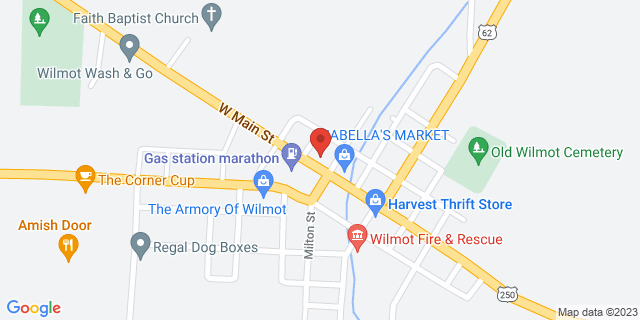 305 W Main St, Wilmot, Ohio, OH, 44689-9800 Map