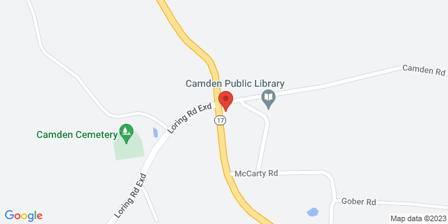 2124 Highway 17, Camden, Mississippi, MS, 39045-9998 Map