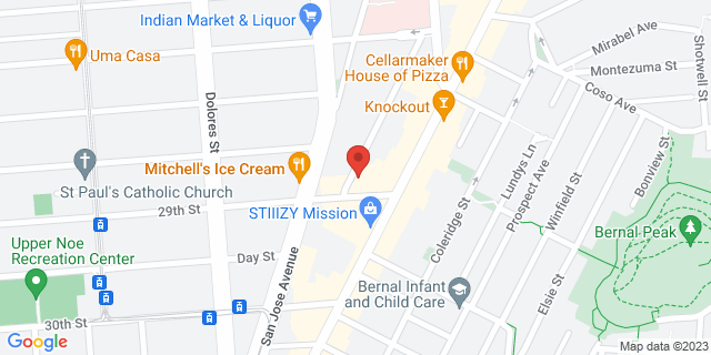 189 Tiffany Ave, San Francisco, California, CA, 94110-9992 Map