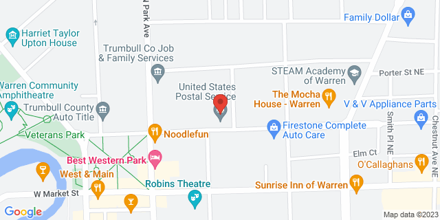 201 High St Ne, Warren, Ohio, OH, 44481-9998 Map