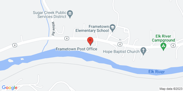 7441 Elk River Rd, Frametown, West Virginia, WV, 26623-9998 Map