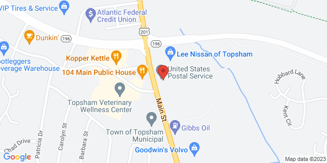 101 Main St, Topsham, Maine, ME, 04086-9998 Map