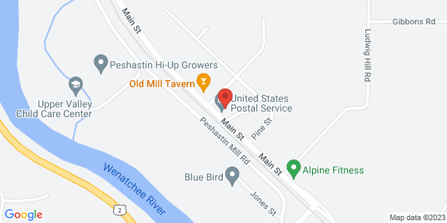 10168 Main St, Peshastin, Washington, WA, 98847-9800 Map