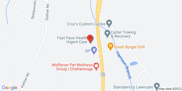 6301 Highway 58, Harrison, Tennessee, TN, 37341-9998 Map