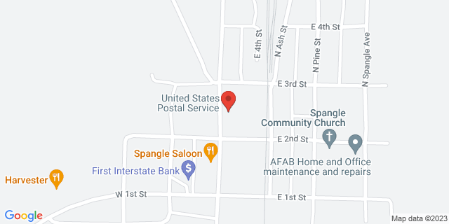 230 N Main Ave, Spangle, Washington, WA, 99031-9998 Map