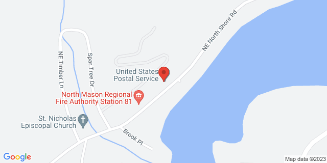 14850 Ne North Shore Rd, Tahuya, Washington, WA, 98588-9998 Map