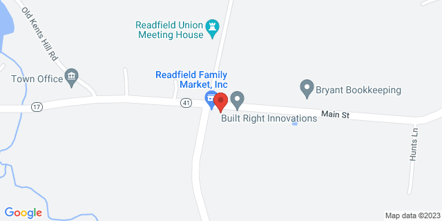 1138 Main St, Readfield, Maine, ME, 04355-9998 Map