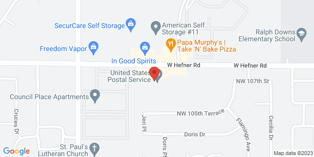 7800 W Hefner Rd, Oklahoma City, Oklahoma, OK, 73162-9998 Map