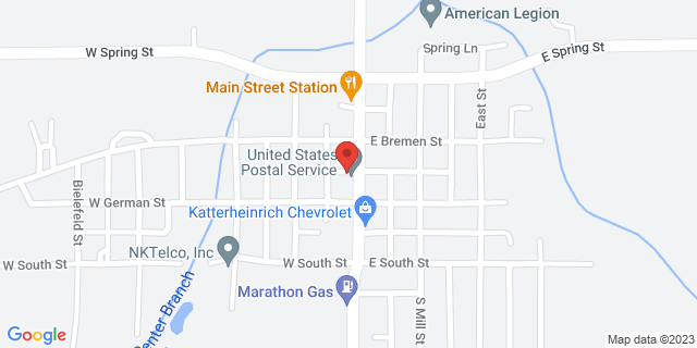 105 S Main St, New Knoxville, Ohio, OH, 45871-9998 Map