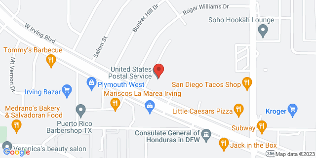 2701 W Irving Blvd, Irving, Texas, TX, 75061-9997 Map