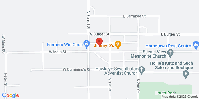 101 W Main St, Hawkeye, Iowa, IA, 52147-4400 Map