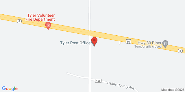 2021 County Road 7, Tyler, Alabama, AL, 36785-9998 Map