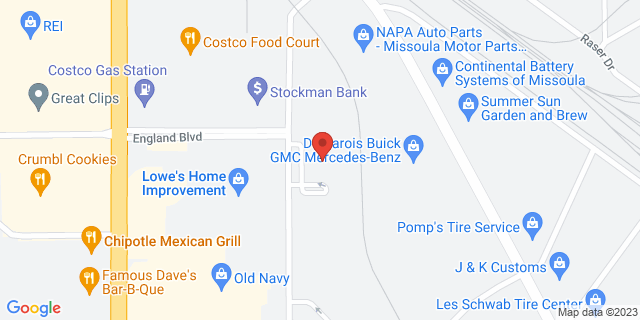 3150 Great Northern Ave, Missoula, Montana, MT, 59808-9998 Map