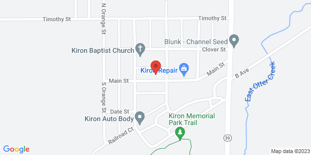 134 Main St, Kiron, Iowa, IA, 51448-7560 Map