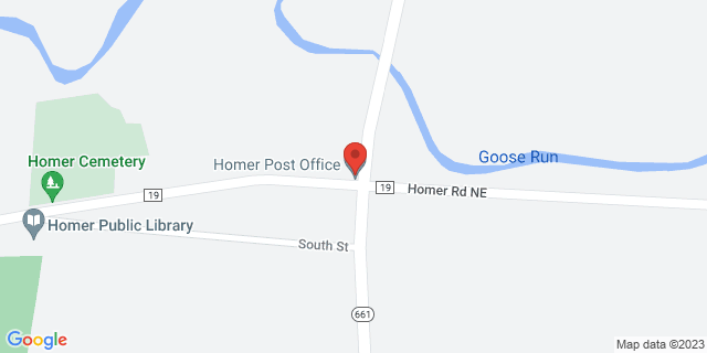 1080 Homer Rd Nw, Homer, Ohio, OH, 43027-8000 Map