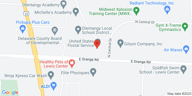 393 E Orange Rd, Lewis Center, Ohio, OH, 43035-9998 Map