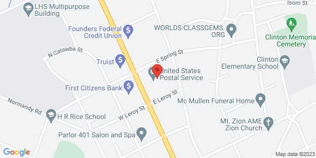 501 N Main St, Lancaster, South Carolina, SC, 29720-2135 Map