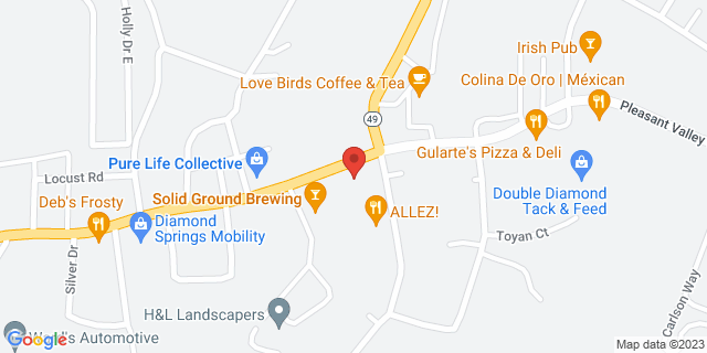 4946 Pleasant Valley Rd, Diamond Springs, California, CA, 95619-9998 Map