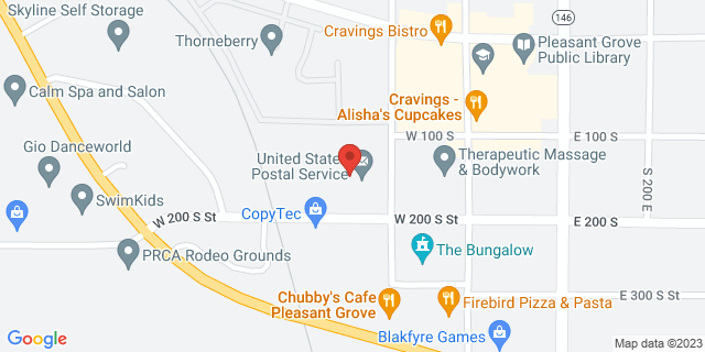 180 S 100 W, Pleasant Grove, Utah, UT, 84062-6200 Map