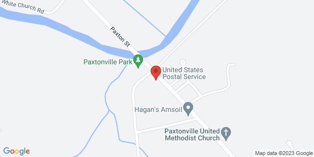 1072 Paxton St Ste 10, Paxtonville, Pennsylvania, PA, 17861-9998 Map