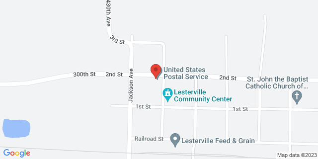 223 Main Ave, Lesterville, South Dakota, SD, 57040-9998 Map