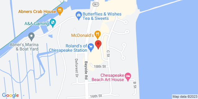 7905 Bayside Rd, Chesapeake Beach, Maryland, MD, 20732-9998 Map