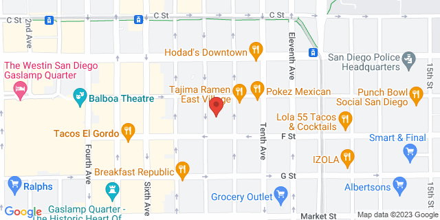 815 E St, San Diego, California, CA, 92101-9998 Map