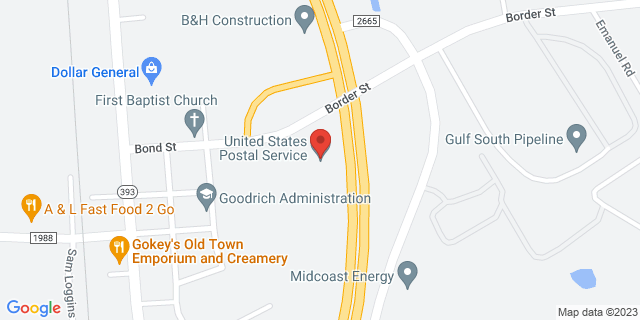 7440 Us Highway 59 S, Goodrich, Texas, TX, 77335-1410 Map