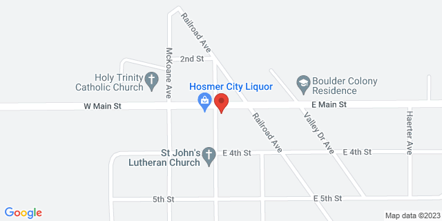 102 E Main St, Hosmer, South Dakota, SD, 57448-9998 Map