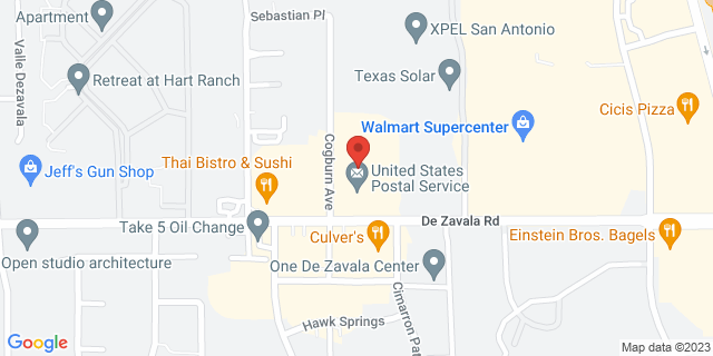 5837 De Zavala Rd, San Antonio, Texas, TX, 78249-9998 Map