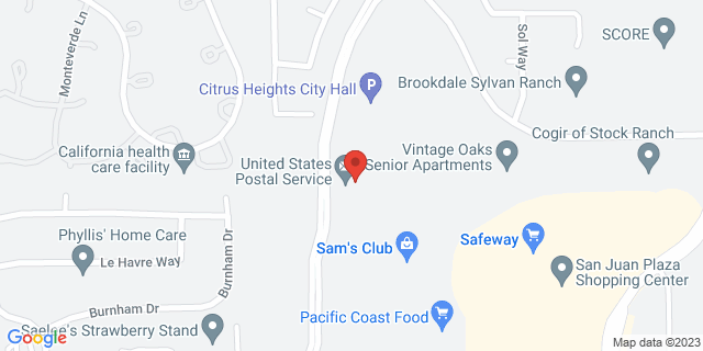 6330 Fountain Square Dr, Citrus Heights, California, CA, 95621-9998 Map