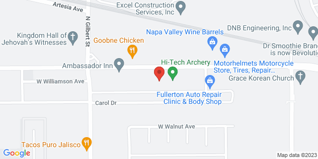 1920 W Commonwealth Ave, Fullerton, California, CA, 92837-9998 Map