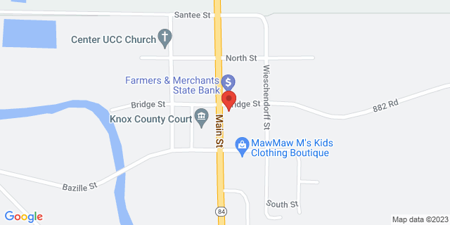 211 Main St, Center, Nebraska, NE, 68724-9705 Map