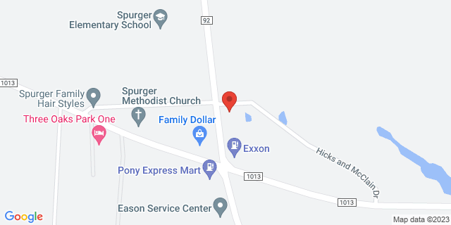 12385 Fm 92 Rd S, Spurger, Texas, TX, 77660-0008 Map