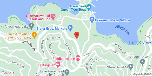 28150 Highway 189, Lake Arrowhead, California, CA, 92352-9997 Map