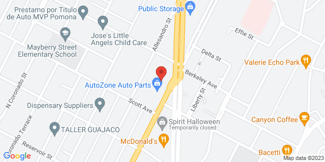 1525 N Alvarado St, Los Angeles, California, CA, 90026-9998 Map