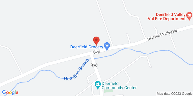 3079 Deerfield Valley Rd, Deerfield, Virginia, VA, 24432-9998 Map