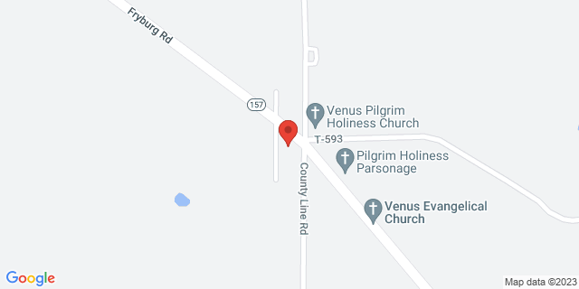 4650 State Route 157, Venus, Pennsylvania, PA, 16364-9800 Map